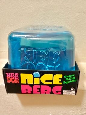 100% AUTHENTIC Schylling NeeDoh NEE DOH Nice Berg. Brand new, unopened!